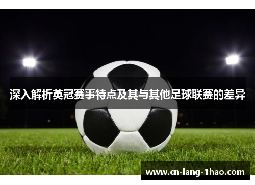 深入解析英冠赛事特点及其与其他足球联赛的差异